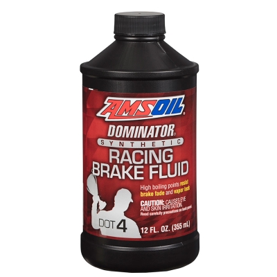 AMSOIL DOMINATOR® DOT 4 Racing Brake Fluid 12 унции/ 355мл.