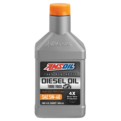 Масло AMSOIL Heavy Duty Turbo Truck Diesel 5W-40 1 кварта / 946 мл.