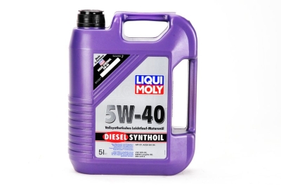 Масло LIQUI MOLY Diesel Synthoil 5W‑40 - 5 Литра