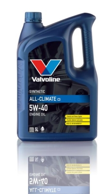 Моторно масло Valvoline ALL CLIMATE 5W-40 C3 - 5л.