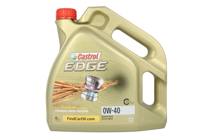 Масло Castrol EDGE 0W-40 - 4 Литра