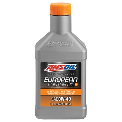 Масло AMSOIL European Car Formula 0W-40 Classic ESP 1 кварта / 946 мл.