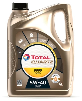 Масло TOTAL QUARTZ 9000 ENERGY 5W40 - 4 Литър 