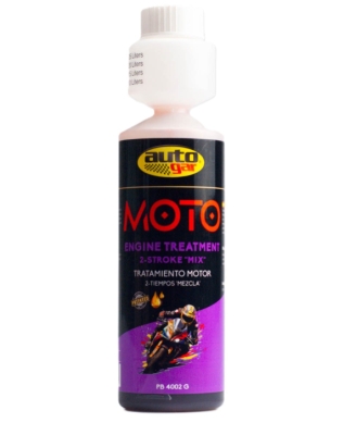 AUTOGAR добавка за двигателно масло за мотоциклети дву-тактови MOTO ENGINE TREATMENT 2-STROKE 250ml
