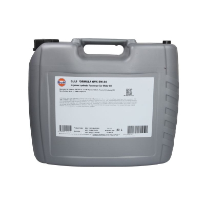 Моторно масло GULF Formula GVX 5W-30 – 20 Л