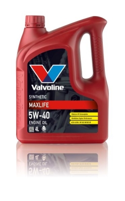 Моторно масло Valvoline MaxLife 5W-40 - 4л.