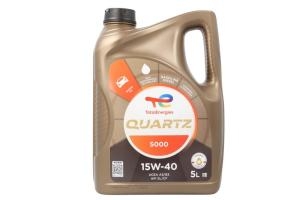 Масло TOTAL QUARTZ 5000 15W-40 - 5L