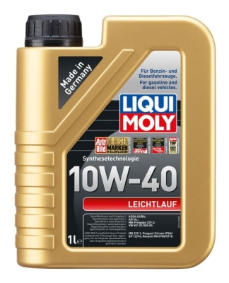 Масло LIQUI MOLY Leichtlauf 10W‑40  - 1 Литър 