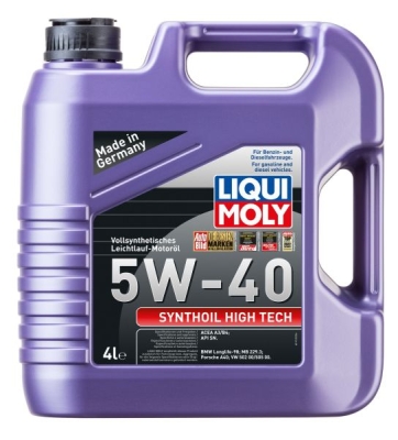 Масло LIQUI MOLY Synthoil High Tech 5W‑40 - 4 Литра