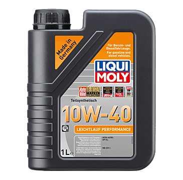Масло LIQUI MOLY Leicht­lauf Perform­ance 10W‑40  - 1 Литър