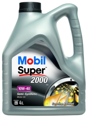 Масло Mobil Super 2000 X1 10W-40 - 4 Литра