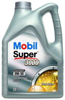 Масло Mobil Super 3000 FORMULA F 0W-30 - 5 Литър