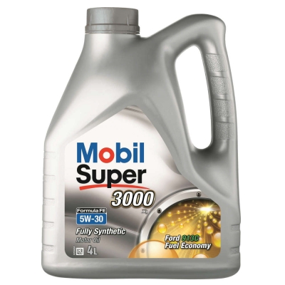 Масло MOBIL SUPER 3000 Formula FE 5W-30 4л.