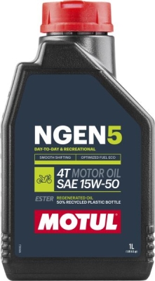 Масло MOTUL NGEN 4T 15W-50 - 1 л.