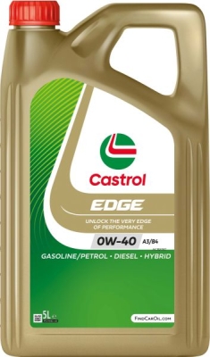 Масло Castrol EDGE 0W-40 A3/B4 - 4 Литра