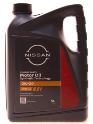 Моторно Масло OE Nissan KE90090144 0W-20-  5 Л.