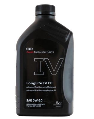 Масло Audi Longlife III SAE 0W-20 – VW 508.00 / VW 509.00 - 1 Литър 
