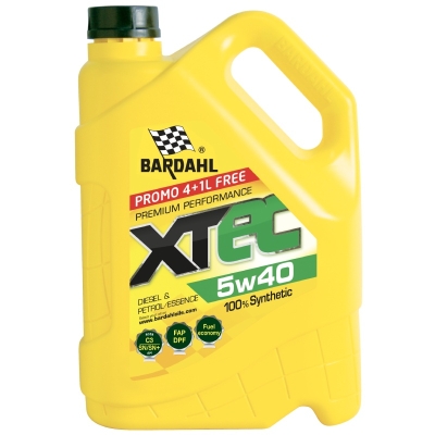 Масло Bardahl – XTEC 5W40 4+1L