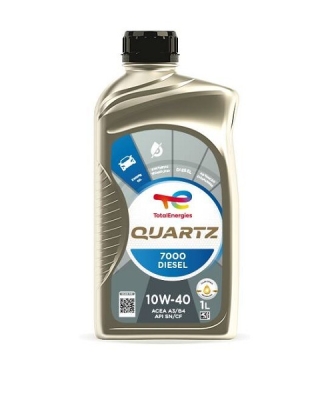 Масло TOTAL QUARTZ 7000 DIESEL 10W40 - 1L