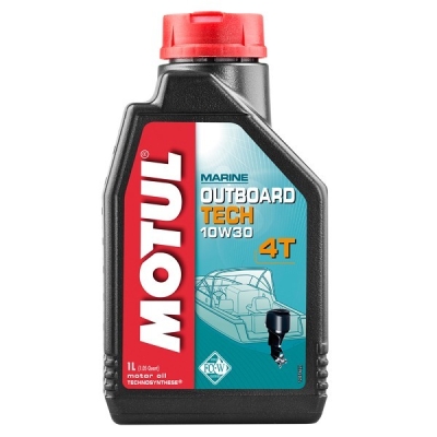Масло MOTUL OUTBOARD TECH 4T 10W30-1L