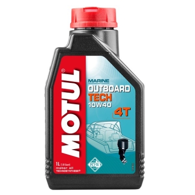 Масло MOTUL OUTBOARD TECH 4T 10W40-1L
