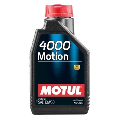 Масло MOTUL 4000 MOTION 10W30-1L