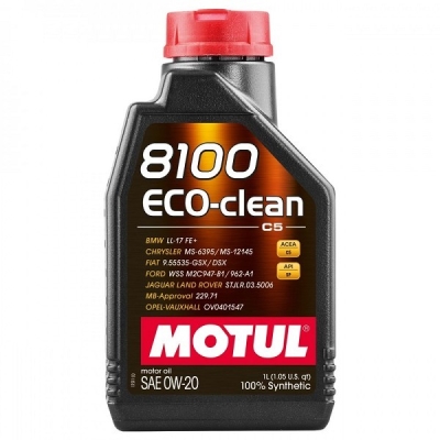 Масло MOTUL 8100 ECO-CLEAN 0W20-1L