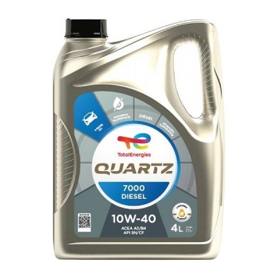 Масло TOTAL QUARTZ 7000 DIESEL 10W40 - 4L