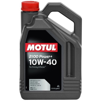 Масло MOTUL 2100 POWER+ 10W40-4L