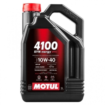 Масло MOTUL 4100 SYN-NERGY SPEC 10W-40-5L