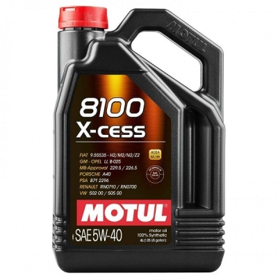 Масло MOTUL 8100 X-CESS 5W40-4L