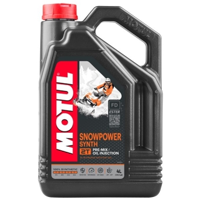 Масло MOTUL SNOWPOWER SYNTH 2T -4L