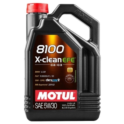 Масло MOTUL 8100 X-CLEAN EFE 5W30-4L