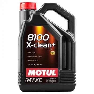 Масло MOTUL 8100 X-CLEAN + 5W30-5L
