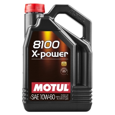 Масло MOTUL 8100 X-POWER 10W60-4L