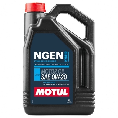 Масло MOTUL NGEN HYBRID 0W20-4L