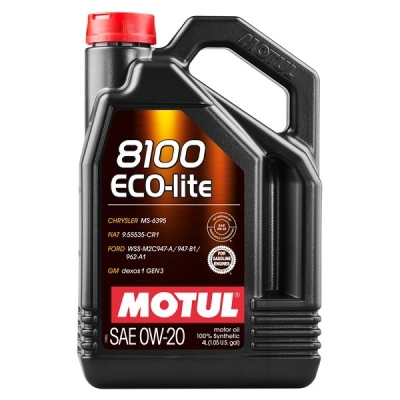 Масло MOTUL 8100 ECO-LITE 0W20-4L