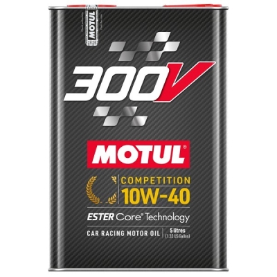 Масло MOTUL 300V COMPETITION 10W40-5L