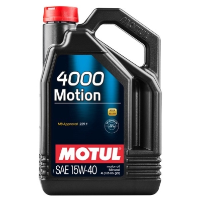 Масло MOTUL 4000 MOTION 15W40-4L