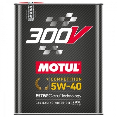Масло MOTUL 300V COMPETITION 5W40-2L