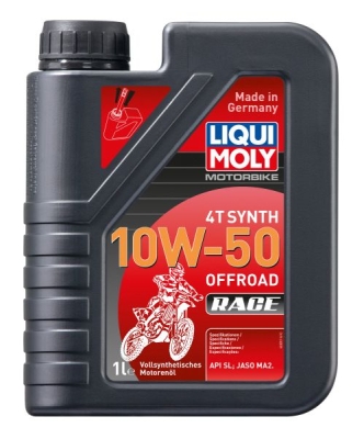 Масло LIQUI MOLY Motorbike 4T 10W-50 Offroad Race - 1 Литър