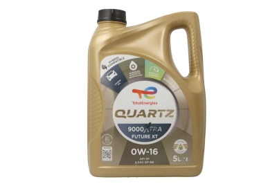 Mасло TOTAL QUARTZ 9000 FUTURE XT 0W-16 - 5 Литра 