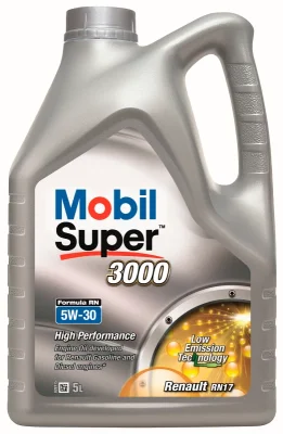 Масло MOBIL SUPER 3000 FORMULA RN 5W-30 1л.
