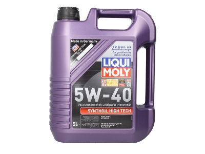 Масло LIQUI MOLY Synthoil High Tech 5W‑40 - 5 Литра