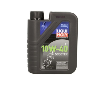 Масло LIQUI MOLY Min. Motorbike 4T SCOOTER 10W‑40  - 1 Литър 