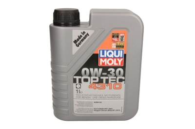 Масло LIQUI MOLY TOP TEC 4310 0W‑30  - 1 Литър 