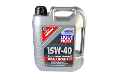 Масло LIQUI MOLY MoS₂ Leichtlauf Super 15W‑40 - 5 Литра