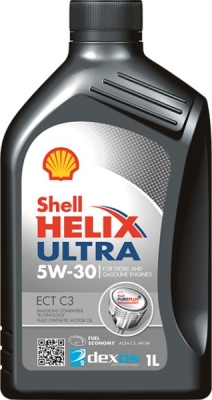 Моторно масло Shell HELIX U.ECT C3  5W-30- 1Л.