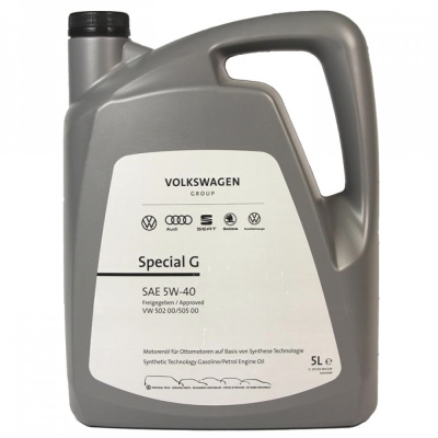 Моторно масло VAG Special G 5W-40 5л.