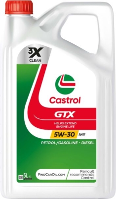 Масло Castrol GTX 5W-30 RN17 - 5 Литра